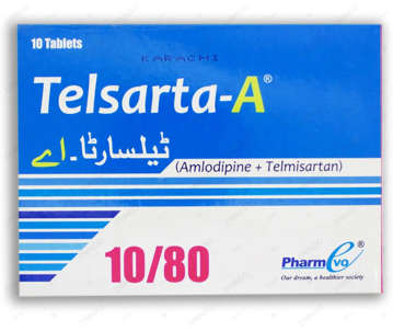 Picture of Telsarta-a 10/80mg Tab 10x1s
